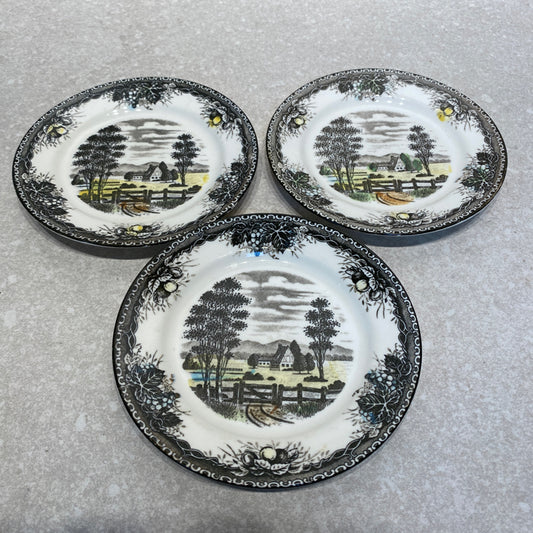Spring Valley - SEt of 3 Plates