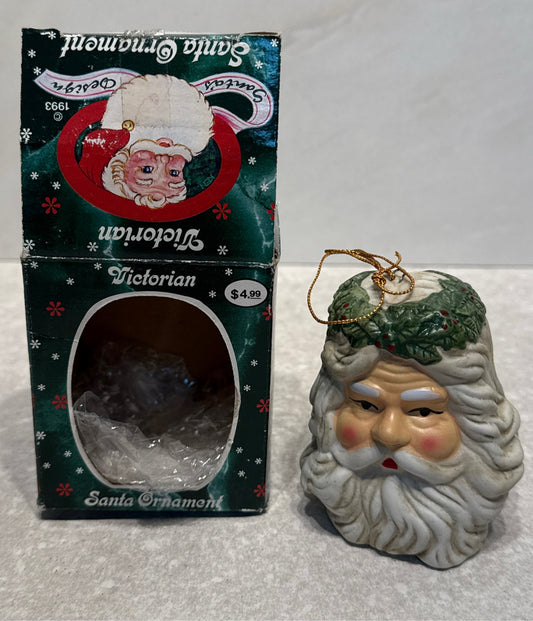 Vintage Santa Ornament