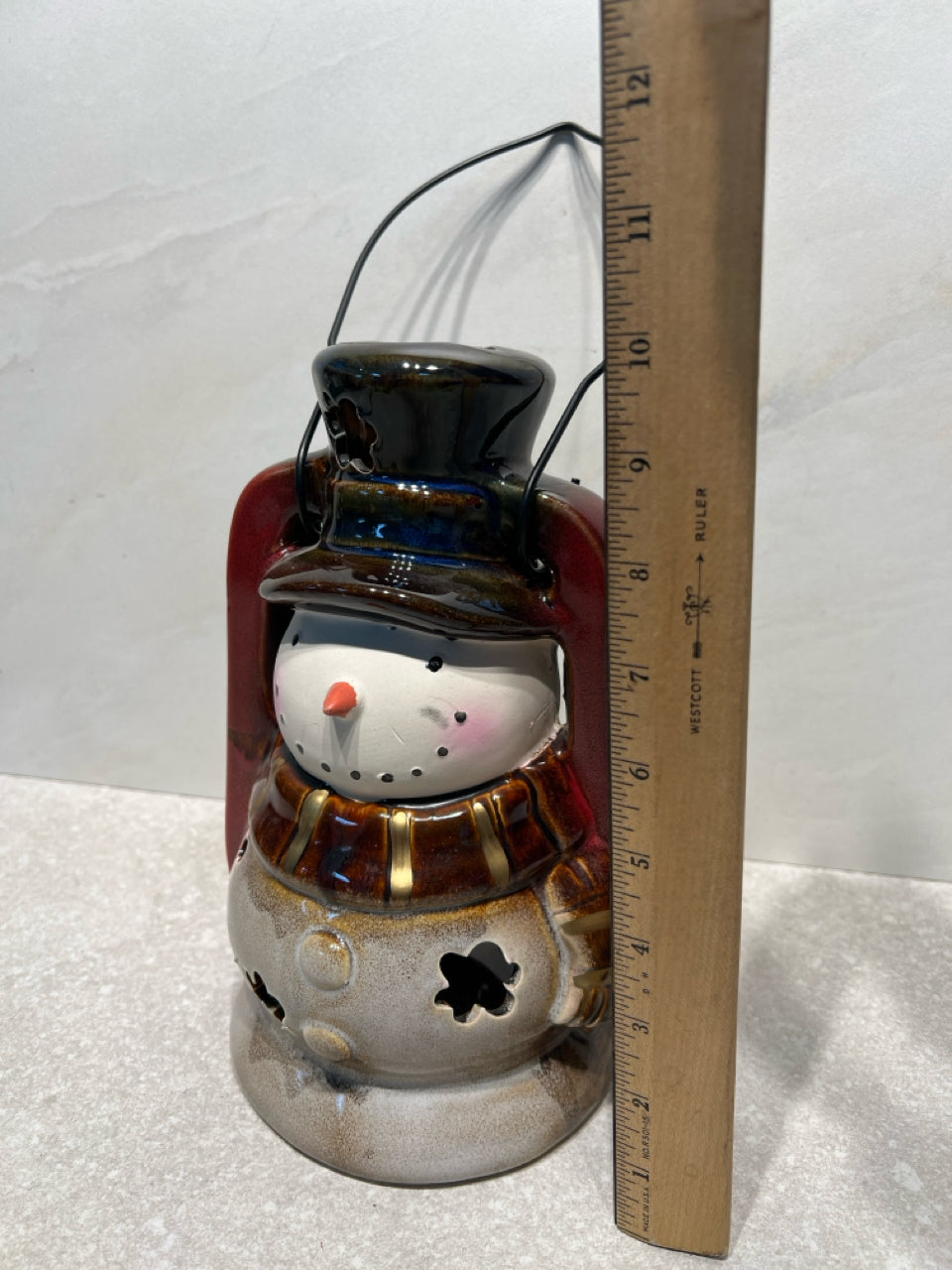 Snowman Lantern