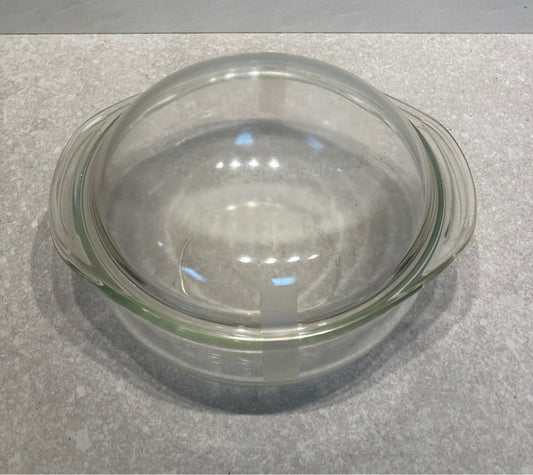 Covered Pyrex Bowl