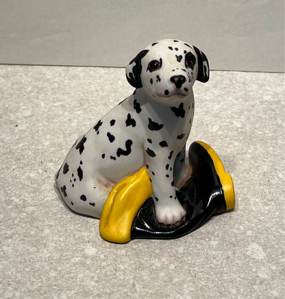 Franklin Mint Dog Figurine