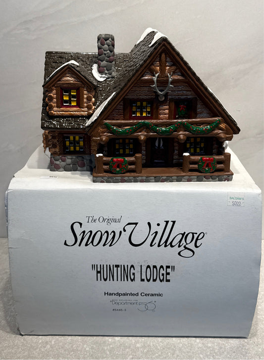 Dept. 56 Hunting Lodge