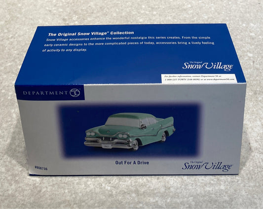 Dept 56  Out For A Drive