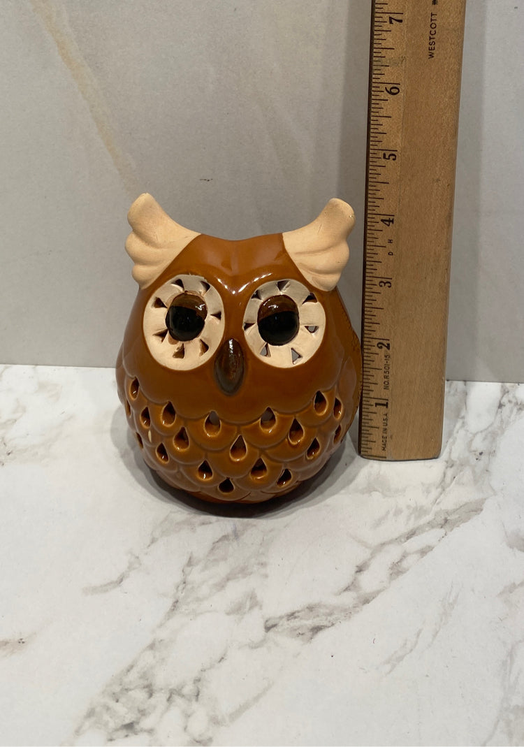 Owl Candle Holder