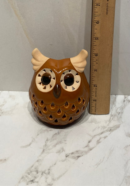 Owl Candle Holder