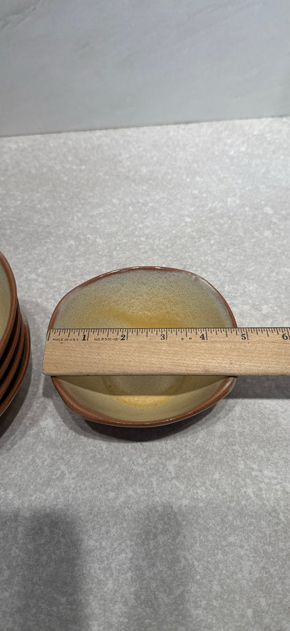 Set of 5 Frankoma Bowls