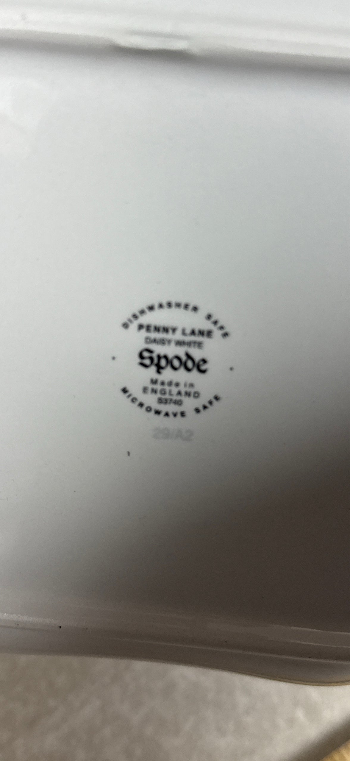 Spode Daisy White Bowl
