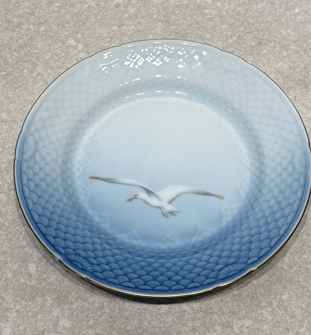 Set of 4 B & G Denmark Plates