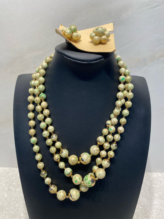 Necklace and Earrings