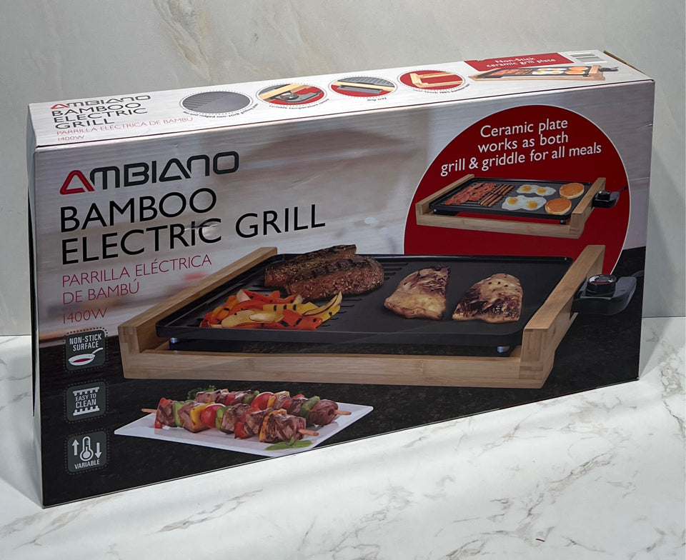 Bamboo Electric Grill