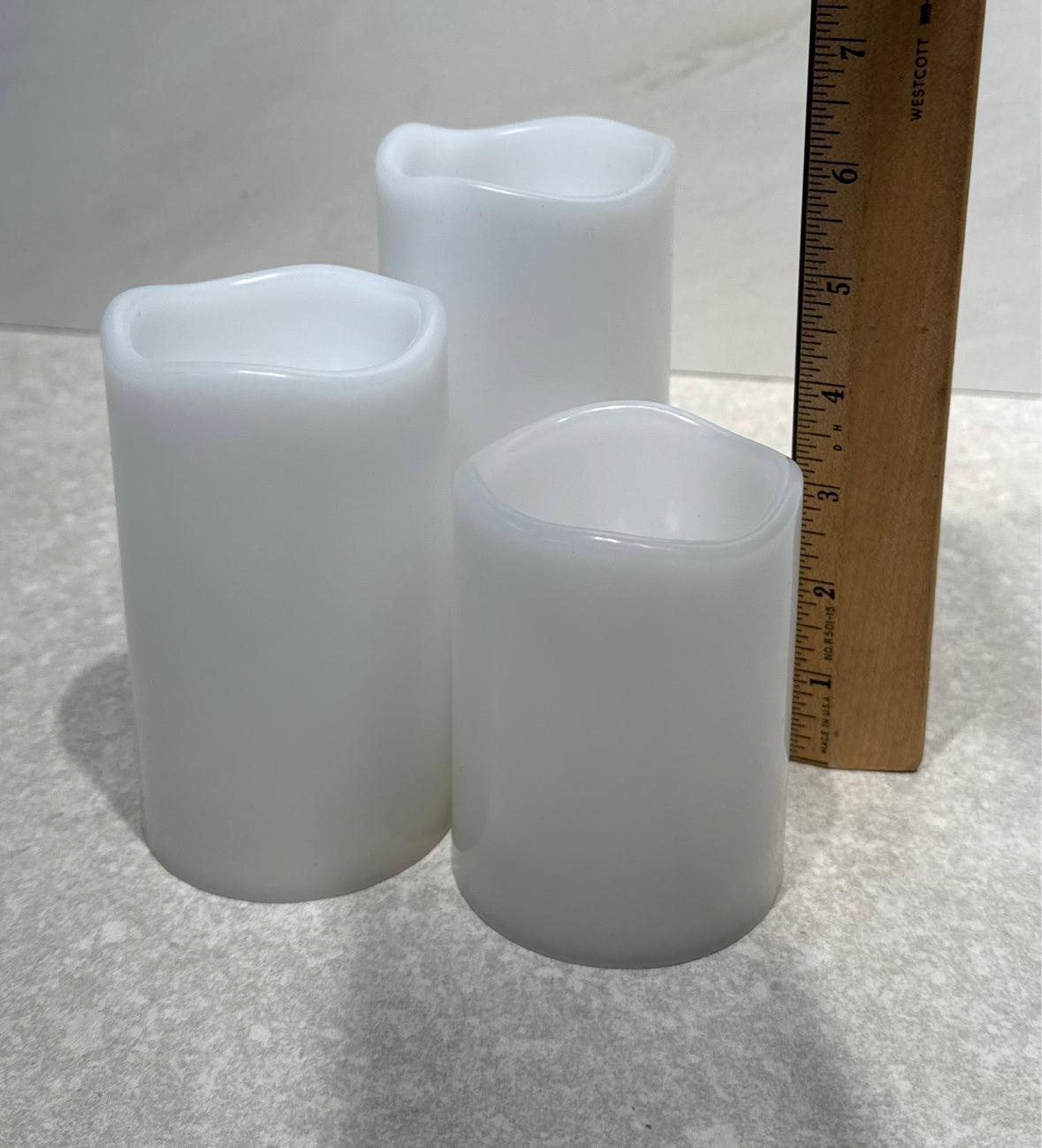 Set of 3 Battery Operated Candles