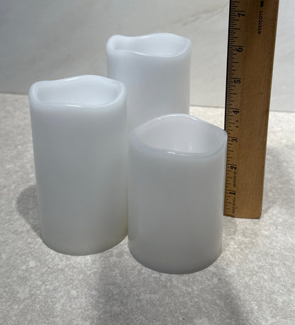 Set of 3 Battery Operated Candles