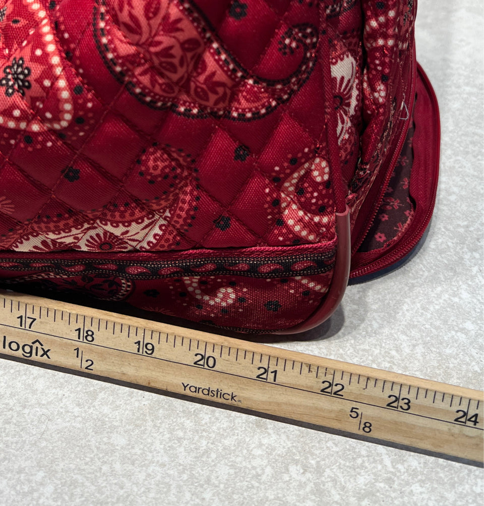 Vera Bradley Rolling Duffel Bag - as is