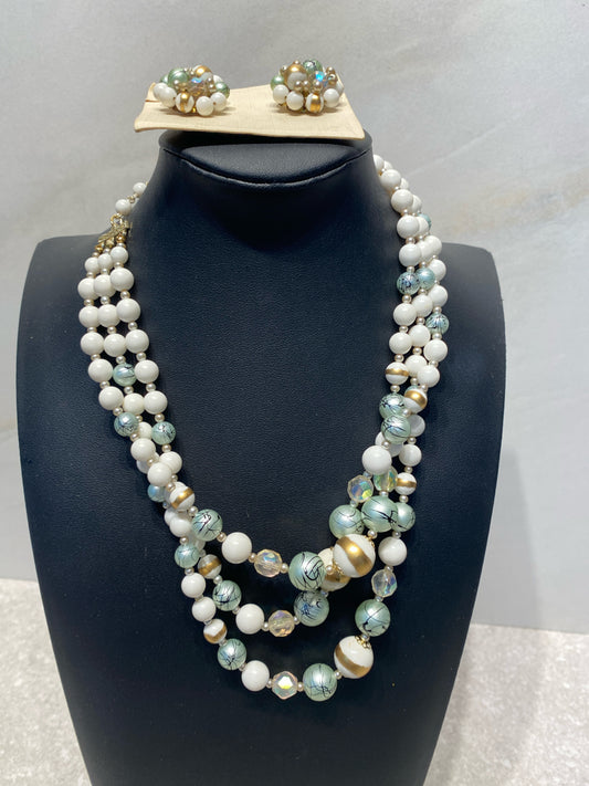 Necklace and Earrings