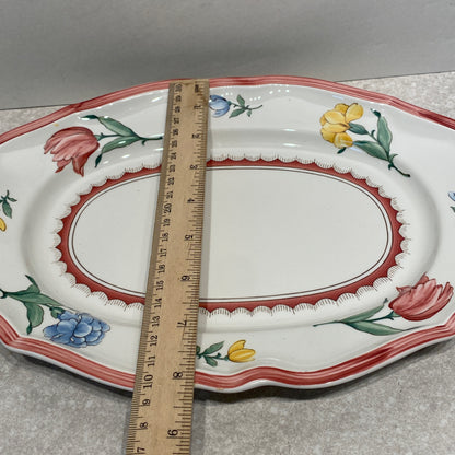 Villeroy And Boch Jardin D'Alsace Serving Platter