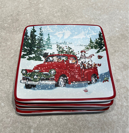 Set of 4 Plates