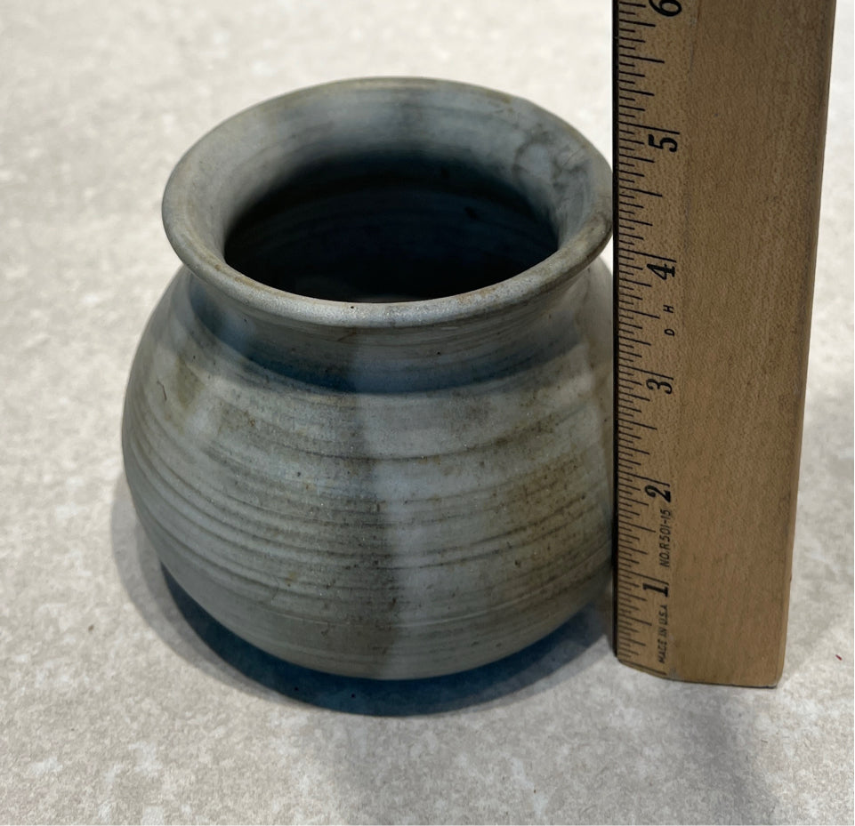 Signed pottery Vase