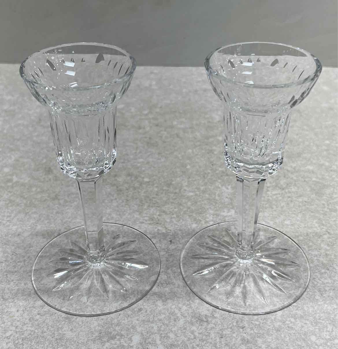 Pair of Waterford Candleholders