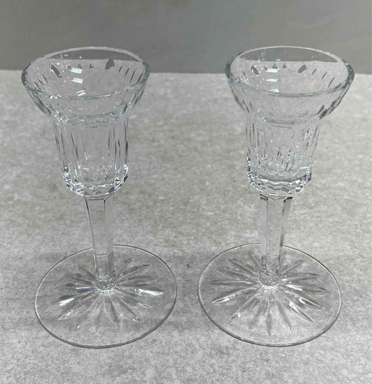 Pair of Waterford Candleholders