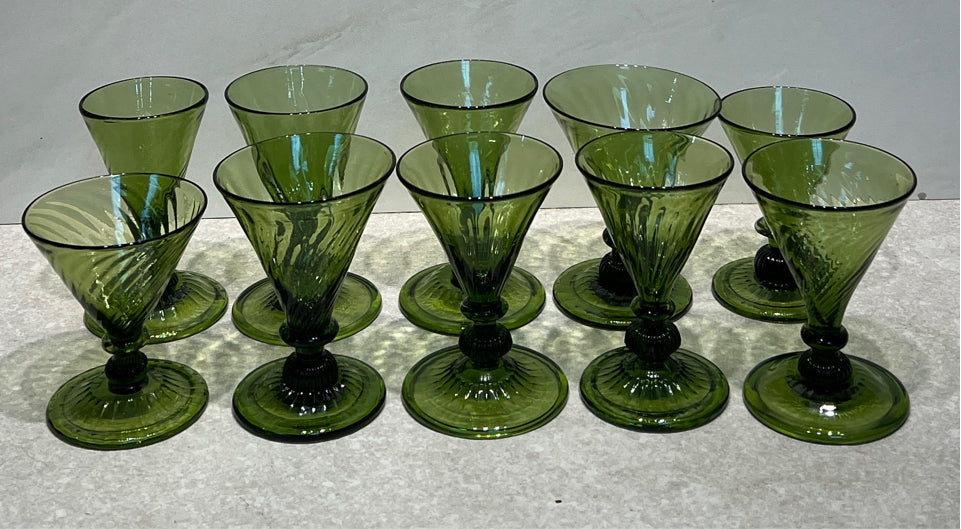 Set of 10 Assorted Glasses