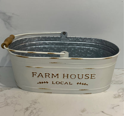 Farm House Bucket