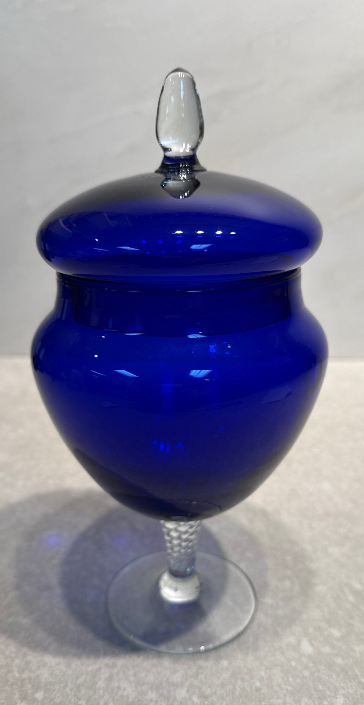 Cobalt Blue  Apothecary Jar
