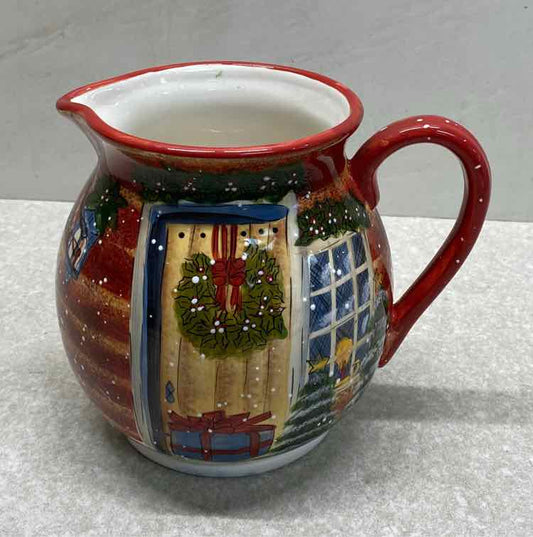 Christmas Pitcher