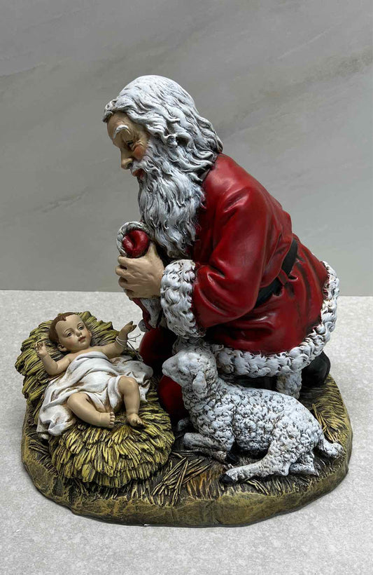 Kneeling Santa