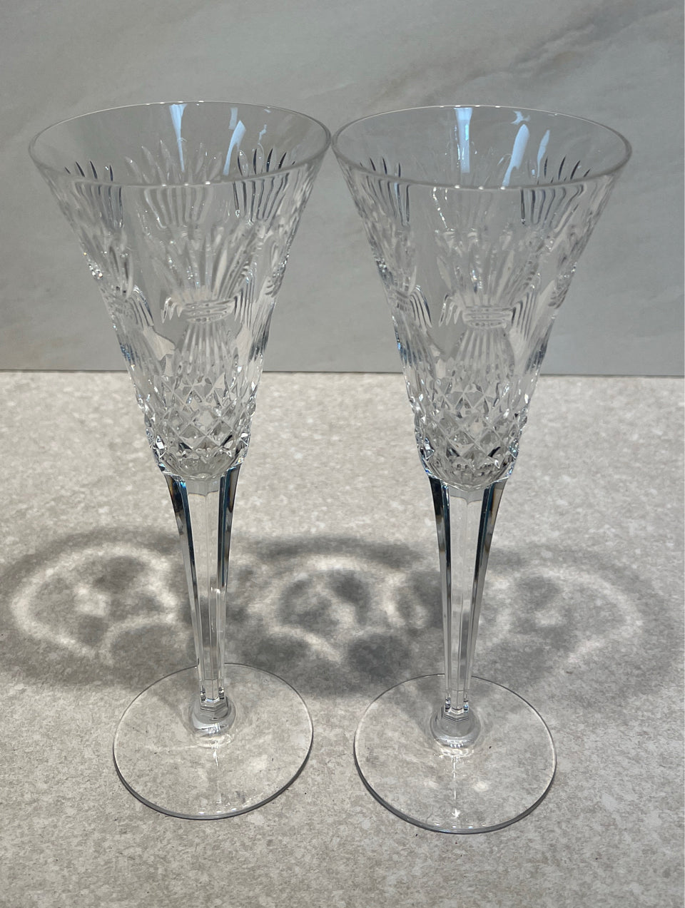 Set of 2 Waterford Crystal Glasses