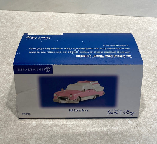 Dept 56  Out For A Drive