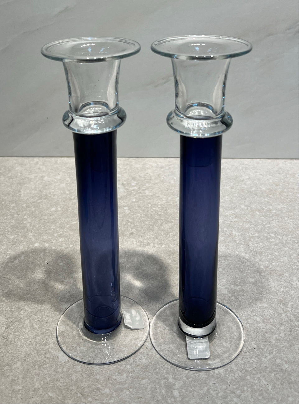 Set of 2 CRate and Barrel Candleholders