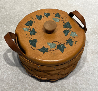 Longaberger Covered Basket