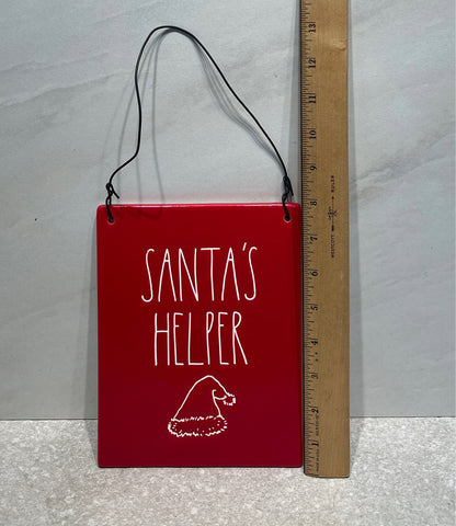 Rae Dunn Santa's Helper