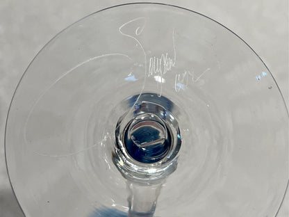 Josh Simpson Signed Set of 2 Glasses