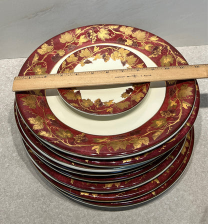 Set of 16 Crate And Barrel Plates