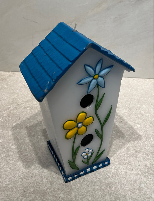 Birdhouse Candle