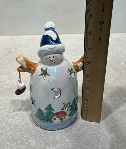 Snowman Candleholder