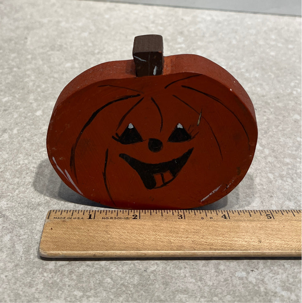 Wooden Pumpkin