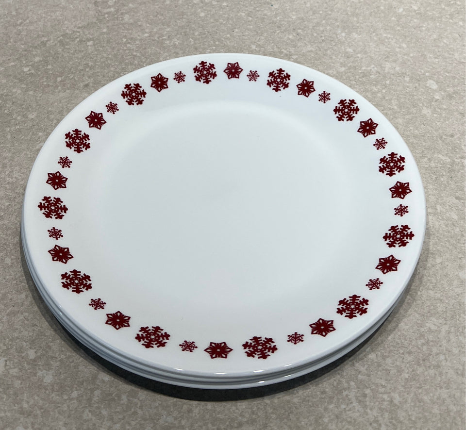 Set of 4 Corelle Dinner Plates