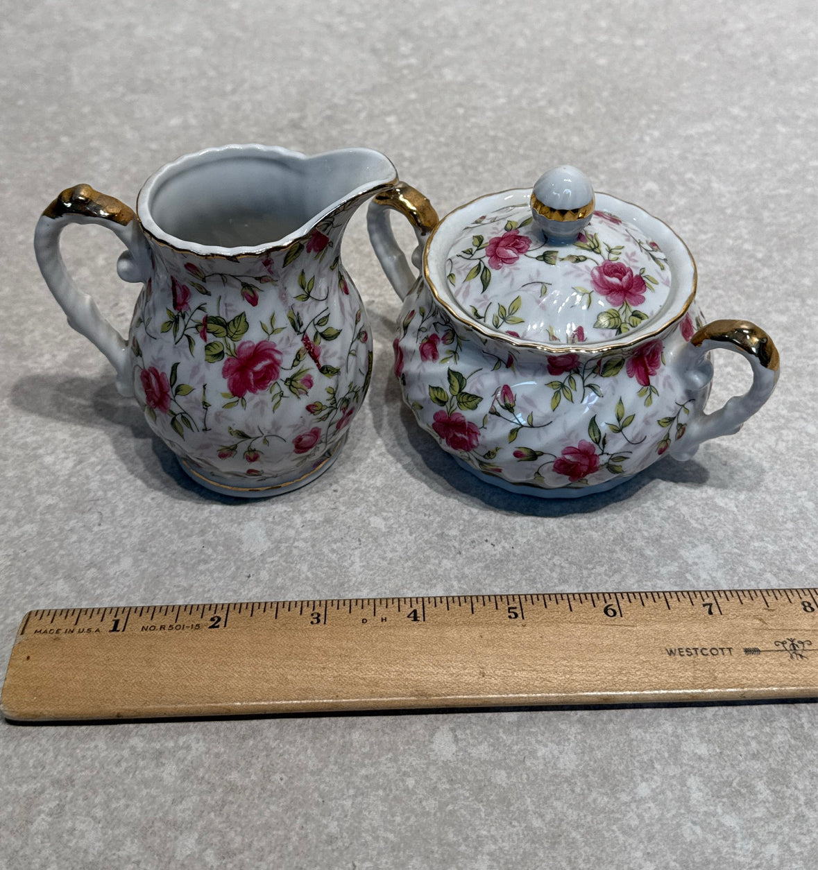 Lefton Sugar and CReamer