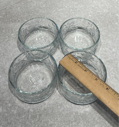 Set of 4 Princess House Bowls
