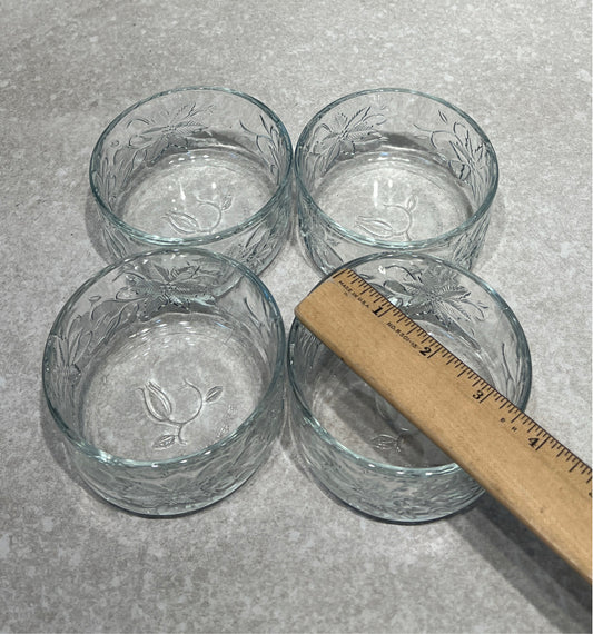 Set of 4 Princess House Bowls