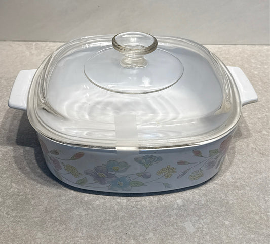 Covered Corningware Casserole