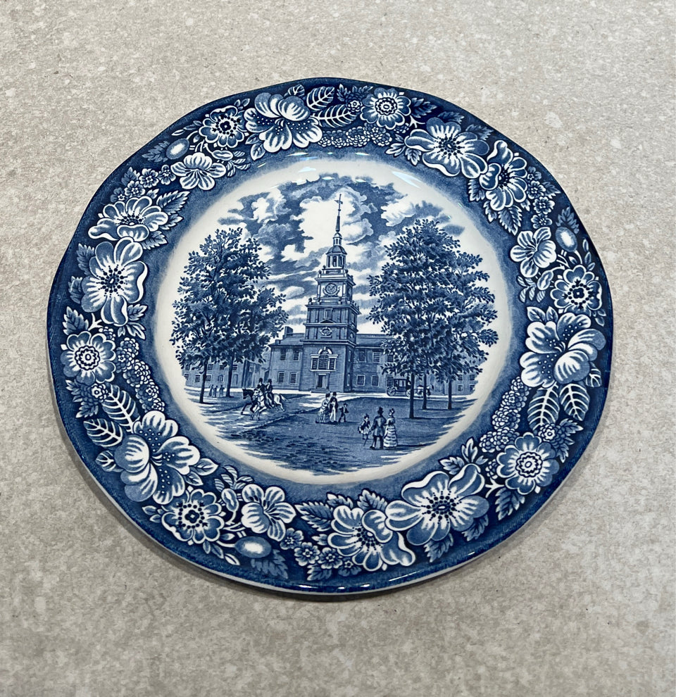 Liberty Blue Plate