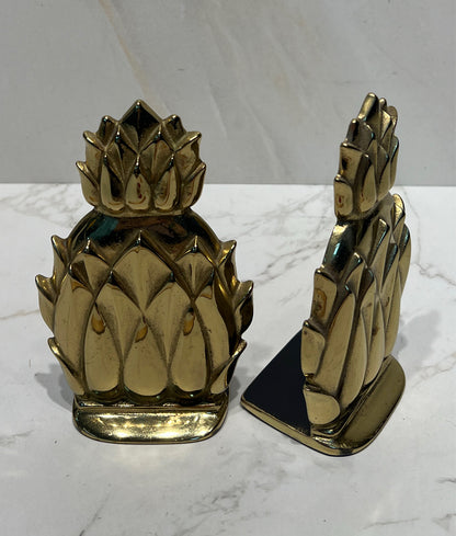 Pair Of Brass Bookends