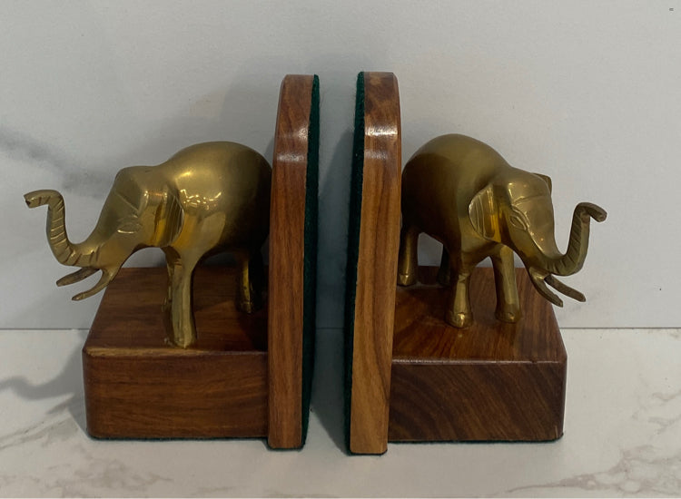 Elephant Bookends