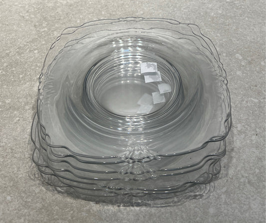 Set of 7 Heisey Plates