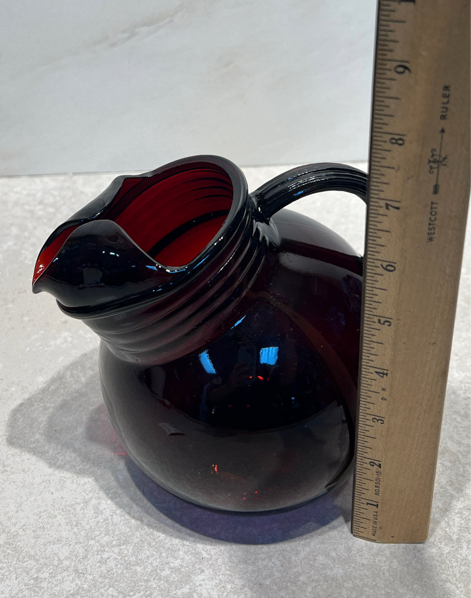 Red Ruby Pitcher