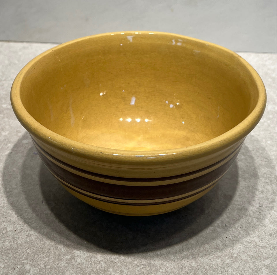 Yellow Ware Bowl - as is
