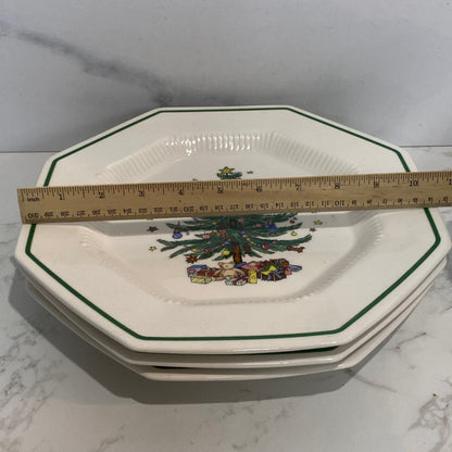 Set of 3 Nikko Dinner Plates